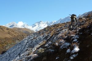 Ascending Shingela Pass. Image by H Cashdan