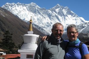 View of Mount Everest from Thyangboche. Image by S & J Forrest