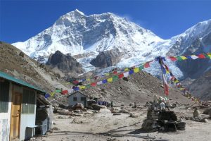 View of Makalu Base Camp. Image by N Morgan