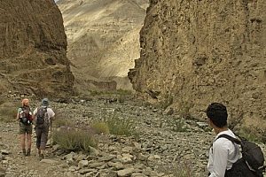 Trekking through gorges. Image by Torpoint