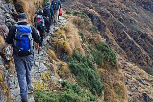 Trek to Mera Peak. Image by J Hughes