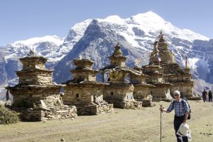 Chortens at Naar Village