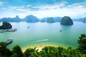 Fantastic views of Ha Long Bay