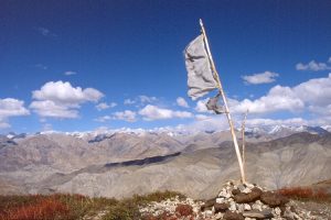 Looking north to Tibet