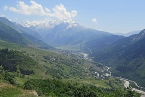 Trekking from Mestia to Zhabeshi