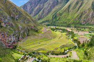 Patallacta ruins on the Inca Trail