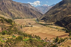 Urubamba river valley