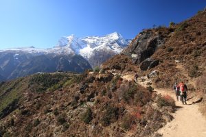 Trek from Thyangboche to Namche Bazaar