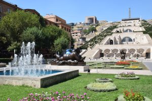 Walking holiday armenia Cascade Steps Yerevan