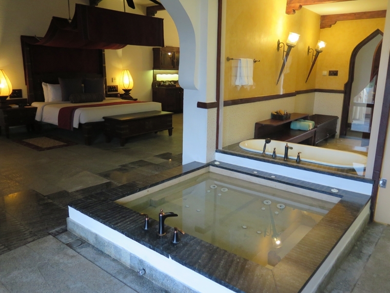 In-room jacuzzi