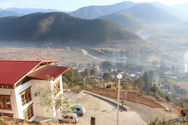 Overlooking Punakha