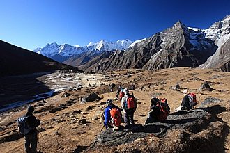 Three High Passes to Everest