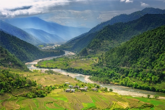 Walk in the valleys of Bhutan