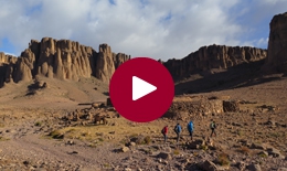 A Winter Walk in the Jebel Sahro